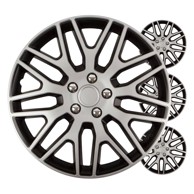 VERSACO Poklopac kotača čelične felge Dakar 16", crna siva